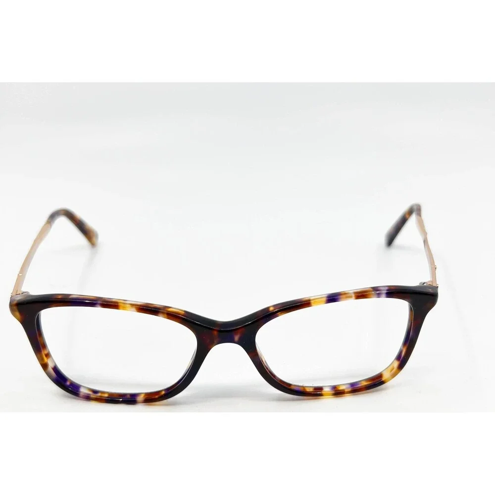 Michael Kors Eyeglasses Women Tortoise Purple Antibes MK4016 3032 53-17-140